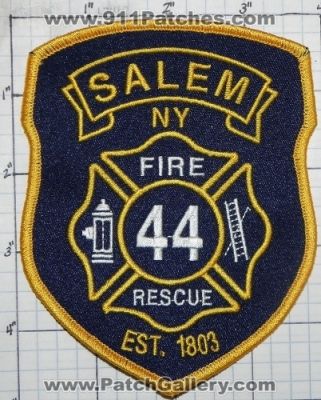 Salem Fire Rescue Department 44 (New York)
Thanks to swmpside for this picture.
Keywords: dept. ny