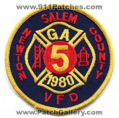 Salem Volunteer Fire Department (Georgia)
Scan By: PatchGallery.com
Keywords: vfd dept. newton county ga 5