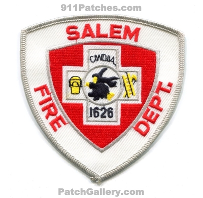 Salem Fire Department Patch (Massachusetts)
Scan By: PatchGallery.com
Keywords: dept. 1626