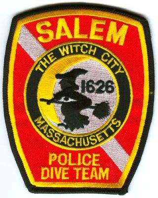 Salem Police Dive Team (Massachusetts)
Scan By: PatchGallery.com
