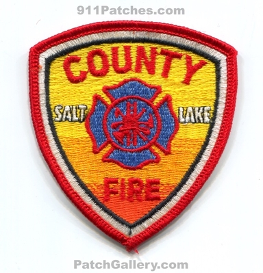 Salt Lake County Fire Department Patch (Utah)
Scan By: PatchGallery.com
Keywords: co. dept.