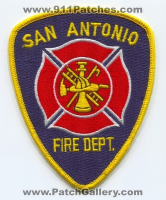 San Antonio Fire Department Patch (Texas)
Scan By: PatchGallery.com
Keywords: dept.