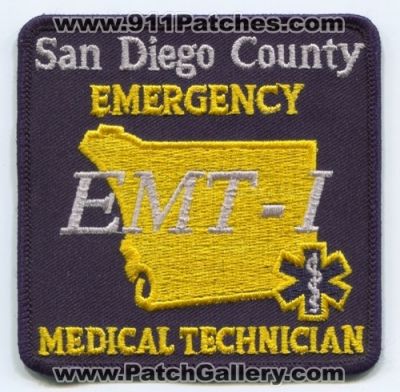 San Diego County Emergency Medical Technician Intermediate (California)
Scan By: PatchGallery.com
Keywords: co. emt-i ems