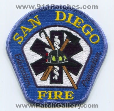 San Deigo Fire Department Patch (California)
Scan By: PatchGallery.com
Keywords: dept.