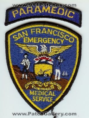 San Francisco Emergency Medical Service Paramedic (California)
Thanks to Mark C Barilovich for this scan.
Keywords: ems
