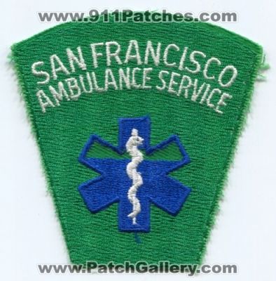 San Francisco Ambulance Service (California)
Scan By: PatchGallery.com
Keywords: ems emt paramedic
