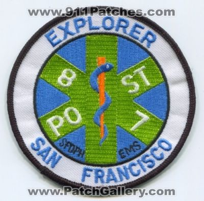 San Francisco EMS Explorer Post 87 (California)
Scan By: PatchGallery.com
Keywords: Sfdph department dept. of public health