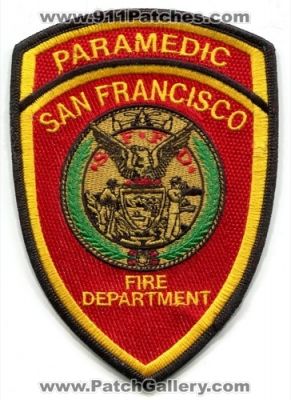 San Francisco Fire Department Paramedic Patch (California)
Scan By: PatchGallery.com
Keywords: dept. sffd s.f.f.d.