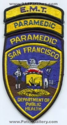 San Francisco EMT Paramedic (California)
Scan By: PatchGallery.com
Keywords: Ems department dept. of public health e.m.t.