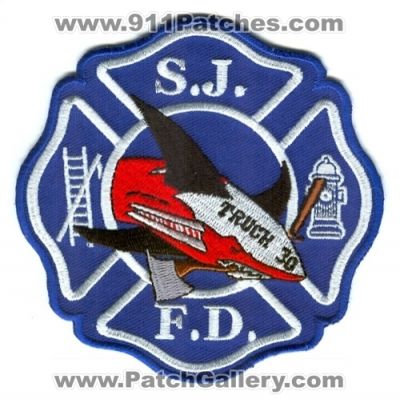 San Jose Fire Department Truck 30 Patch (California)
Scan By: PatchGallery.com
Keywords: dept. s.j.f.d. sjfd company co. station