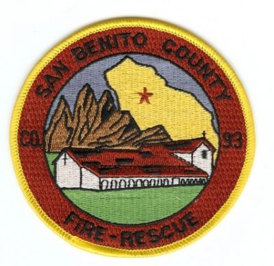 San Benito County Fire Rescue
Thanks to PaulsFirePatches.com for this scan.
Keywords: california