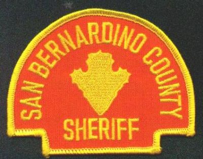 San Bernardino County Sheriff
Thanks to EmblemAndPatchSales.com for this scan.
Keywords: california