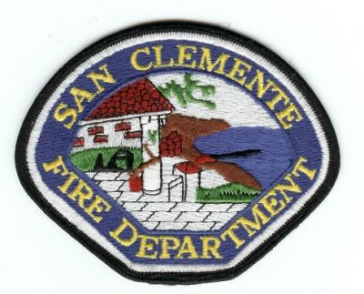 San Clemente Fire Department
Thanks to PaulsFirePatches.com for this scan.
Keywords: california