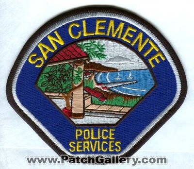 San Clemente Police Services (California)
Scan By: PatchGallery.com
