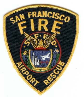 San Francisco Fire Airport Rescue
Thanks to PaulsFirePatches.com for this scan.
Keywords: california cfr arff aircraft crash