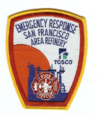 San Francisco Area Refinery Emergency Response
Thanks to PaulsFirePatches.com for this scan.
Keywords: california fire rescue tosco