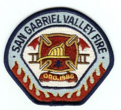 San Gabriel Valley Fire
Thanks to PaulsFirePatches.com for this scan.
Keywords: california