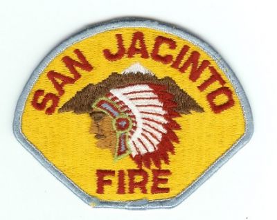 San Jacinto Fire
Thanks to PaulsFirePatches.com for this scan.
Keywords: california