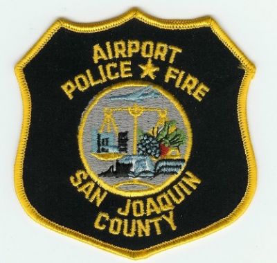 San Joaquin County Airport Police Fire
Thanks to PaulsFirePatches.com for this scan.
Keywords: california