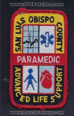 San Luis Obispo County Paramedic (California)
Thanks to Paul Howard for this scan.
Keywords: ems advanced life support als