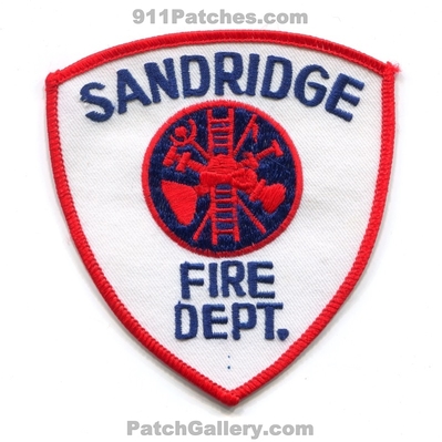 Sandridge Fire Department Patch (South Carolina)
Scan By: PatchGallery.com
Keywords: dept.
