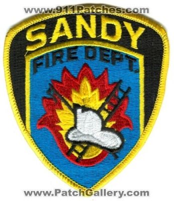 Sandy Fire Department Patch (Utah)
Scan By: PatchGallery.com
Keywords: dept.