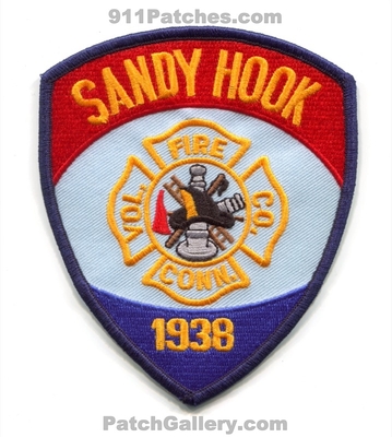 Sandy Hook Volunteer Fire Company Patch (Connecticut)
Scan By: PatchGallery.com
Keywords: vol. co. department dept. 1938