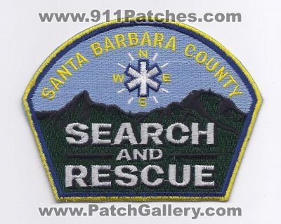 Santa Barbara County Search and Rescue (California)
Thanks to Paul Howard for this scan.
Keywords: sar &