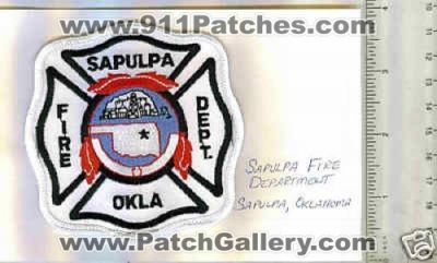 Sapulpa Fire Department (Oklahoma)
Thanks to Mark C Barilovich for this scan.
Keywords: dept.