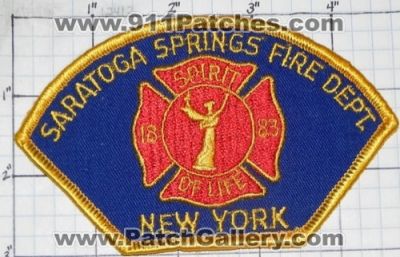 Saratoga Springs Fire Department (New York)
Thanks to swmpside for this picture.
Keywords: dept.