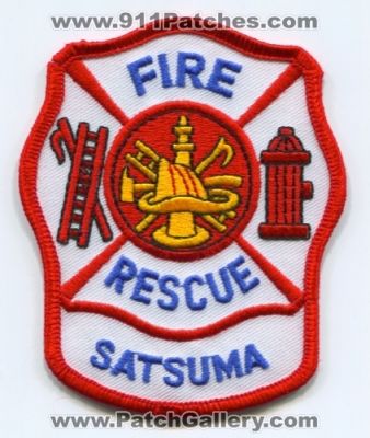 Satsuma Fire Rescue Department (UNKNOWN STATE) AL LA TX FL
Scan By: PatchGallery.com
Keywords: dept.