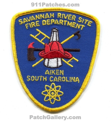 Savannah River Site Fire Department Nuclear DOE Aiken Patch (South Carolina)
Scan By: PatchGallery.com
Keywords: dept. of energy