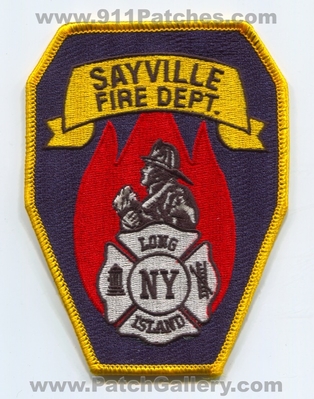 Sayville Fire Department Long Island Patch (New York)
Scan By: PatchGallery.com
Keywords: dept. ny
