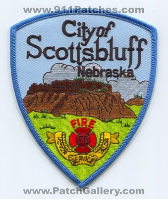 Scottsbluff Fire Department Patch (Nebraska)
Scan By: PatchGallery.com
Keywords: city of dept. fd honor service valor