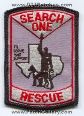Search One Rescue Patch (Texas)
Scan By: PatchGallery.com
Keywords: 1