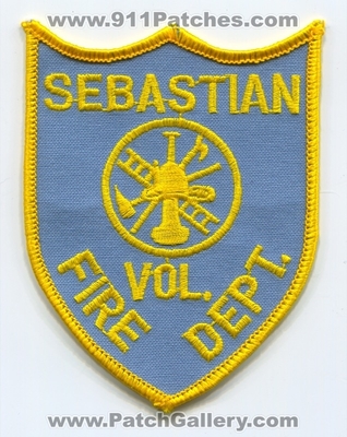 Sebastian Volunteer Fire Department Patch (Florida)
Scan By: PatchGallery.com
Keywords: vol. dept.