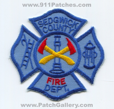 Sedgwick County Fire Department Patch (Kansas)
Scan By: PatchGallery.com
Keywords: co. dept.