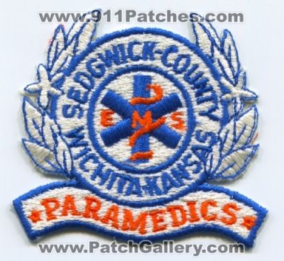 Sedgwick County Emergency Medical Services EMS Paramedics (Kansas)
Scan By: PatchGallery.com
Keywords: co. wichita