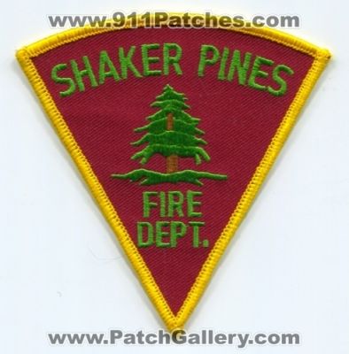 Shaker Pines Fire Department (Connecticut)
Scan By: PatchGallery.com
Keywords: dept.