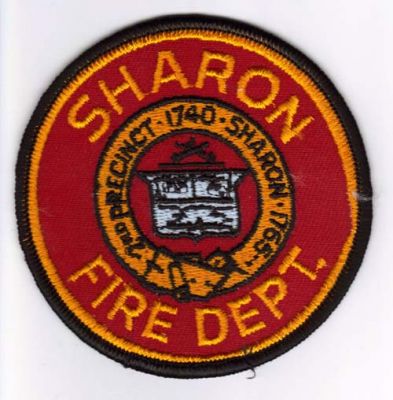 Sharon Fire Dept
Thanks to Michael J Barnes for this scan.
Keywords: massachusetts department