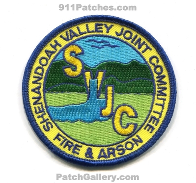Shenandoah Valley Joint Committee Fire and Arson Patch (Virginia)
Scan By: PatchGallery.com
Keywords: svjc of