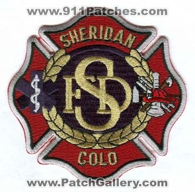 Sheridan Fire Department Patch (Colorado) (Defunct)
[b]Scan From: Our Collection[/b]
Now Denver Fire Department
Keywords: dept. sfd colo.
