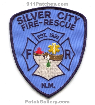 Silver City Fire Rescue Department Patch (New Mexico)
Scan By: PatchGallery.com
Keywords: dept. est. 1921