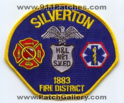 Silverton Fire District (Oregon)
Scan By: PatchGallery.com
Keywords: h&l no. 1 hook and ladder number #1 s.v.f.d. svfd volunteer department dept.