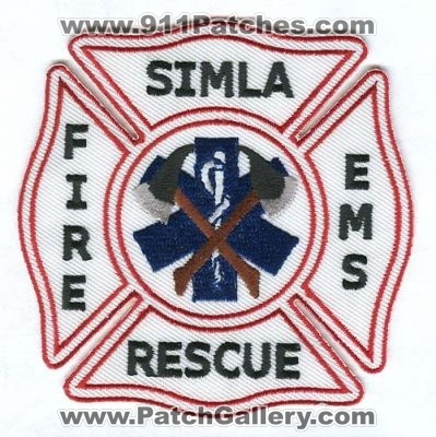 Simla Fire Rescue EMS Department Patch (Colorado)
[b]Scan From: Our Collection[/b]
Keywords: dept.