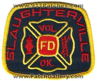Slaughterville Volunteer Fire Department (Oklahoma)
Scan By: PatchGallery.com
Keywords: vol. fd ok.