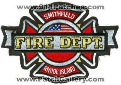 Smithfield Fire Department Patch (Rhode Island)
[b]Scan From: Our Collection[/b]
Keywords: dept