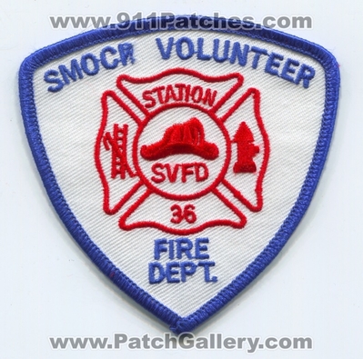 Smock Volunteer Fire Department Station 36 Patch (Pennsylvania)
Scan By: PatchGallery.com
Keywords: vol. svfd company co.