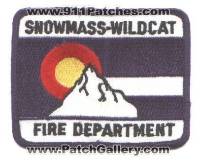 Snowmass Wildcat Fire Department (Colorado)
Thanks to Jack Bol for this scan.
Keywords: colorado