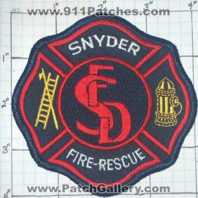 Snyder Fire Rescue Department (New York)
Thanks to swmpside for this picture.
Keywords: dept.